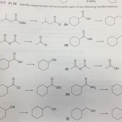 Reagents accomplish necessary transformations identify